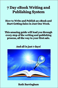 7 Day Ebook Writing and Publishing System